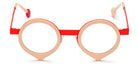 Sabine Be® Be Yang - Shiny Nude / Satin Neon Orange Eyeglasses