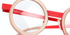 Sabine Be® Be Yang - Shiny Nude / Satin Neon Orange Eyeglasses