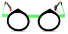 Sabine Be® Be Yin - Shiny Dark Choco / Satin Neon Green Eyeglasses