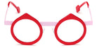 Sabine Be® Be Yin - Shiny Red / Satin Baby Pink Eyeglasses