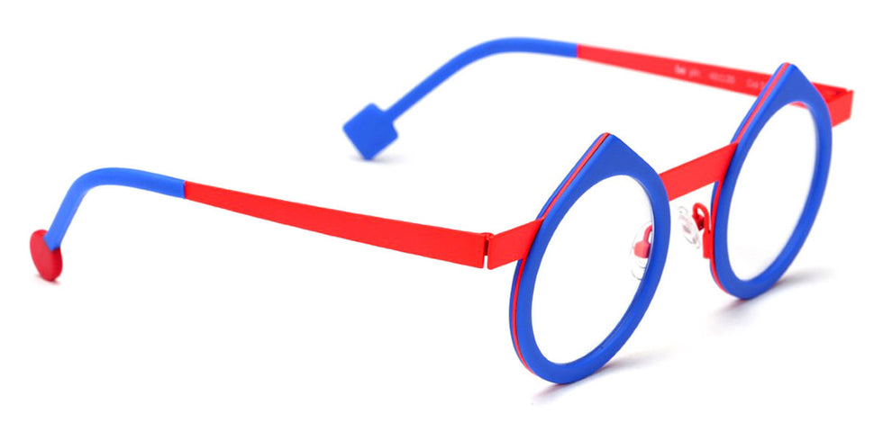 Sabine Be® Be Yin - Matte Blue Klein / Satin Neon Orange Eyeglasses