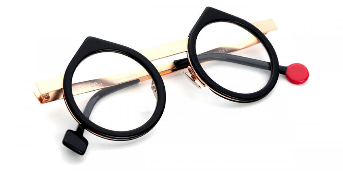 Sabine Be® Be Yin - Shiny Midnight Blue / Polished Rose Gold Eyeglasses