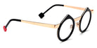 Sabine Be® Be Yin - Shiny Midnight Blue / Polished Rose Gold Eyeglasses