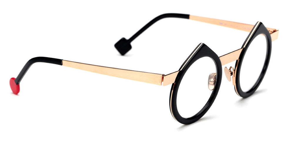 Sabine Be® Be Yin - Shiny Midnight Blue / Polished Rose Gold Eyeglasses
