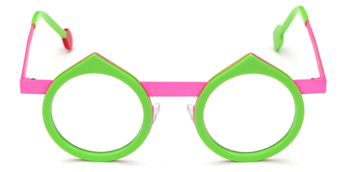 Sabine Be® Be Yin - Shiny Prairie Green / Satin Neon Pink Eyeglasses