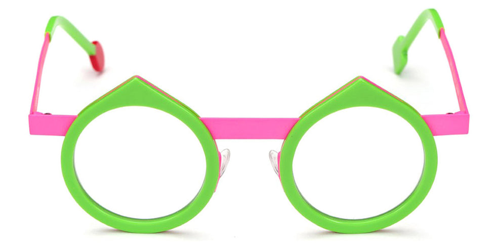 Sabine Be® Be Yin - Shiny Prairie Green / Satin Neon Pink Eyeglasses