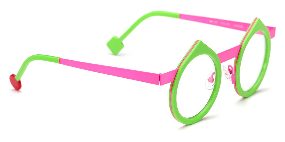Sabine Be® Be Yin - Shiny Prairie Green / Satin Neon Pink Eyeglasses