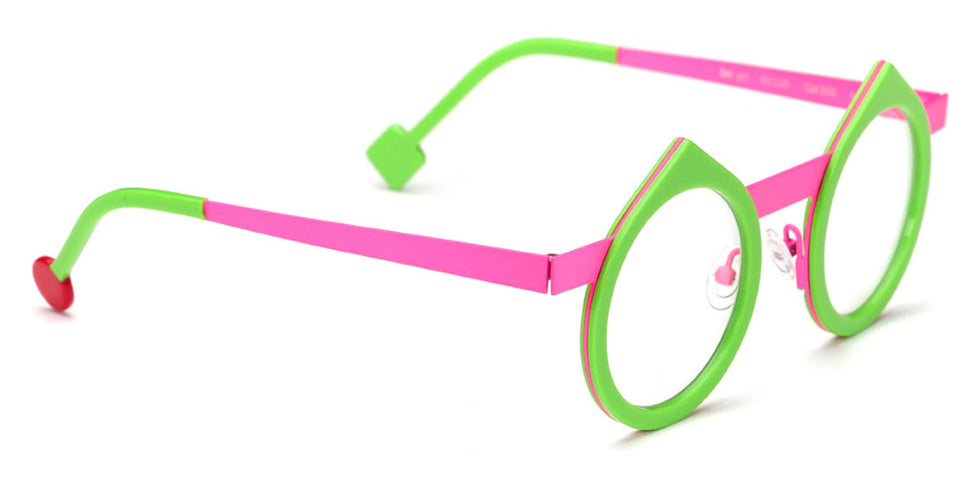 Sabine Be® Be Yin - Shiny Prairie Green / Satin Neon Pink Eyeglasses