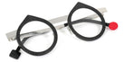 Sabine Be® Be Yin SB Be Yin 519 43 - Matt Marble Mouse Gray / Polished Palladium Eyeglasses