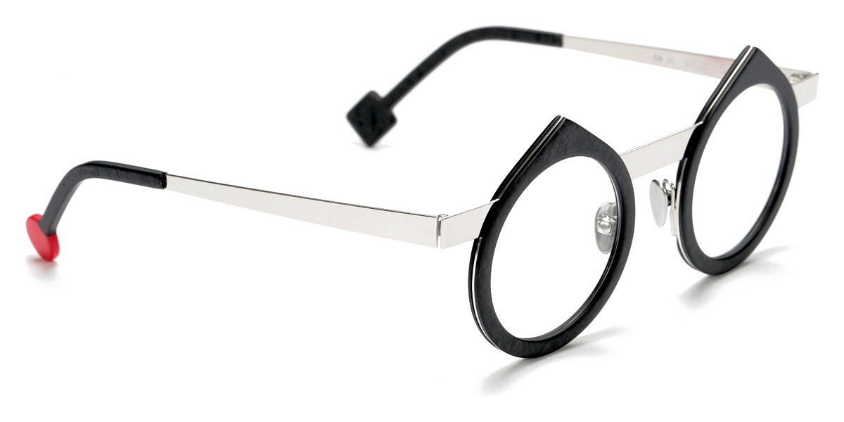 Sabine Be® Be Yin SB Be Yin 519 43 - Matt Marble Mouse Gray / Polished Palladium Eyeglasses
