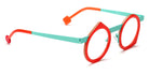 Sabine Be® Be Yoon - Shiny Orange / Satin Turquoise Eyeglasses