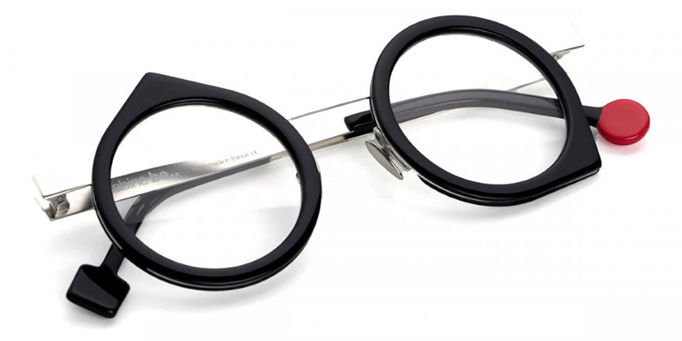 Sabine Be® Be Yoon - Midnight Navy Blue / Polished Palladium Eyeglasses