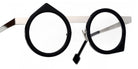 Sabine Be® Be Yoon - Midnight Navy Blue / Polished Palladium Eyeglasses