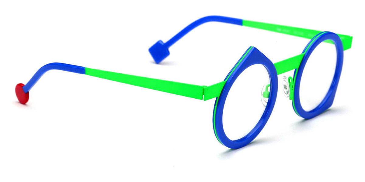 Sabine Be® Be Yoon - Shiny Blue Klein / Satin Neon Green Eyeglasses