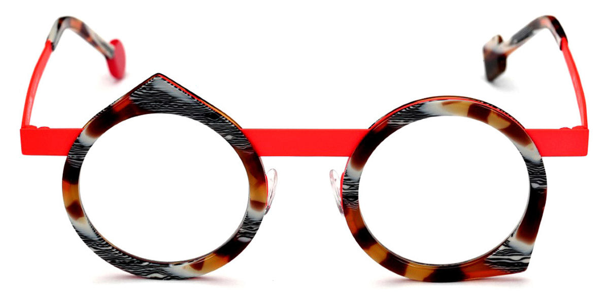 Sabine Be® Be Yoon - Shiny Vintage Tortoise / Satin Neon Orange Eyeglasses