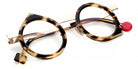 Sabine Be® Be Yoon - Shiny Flamed Tortoise / Polished Pale Gold Eyeglasses