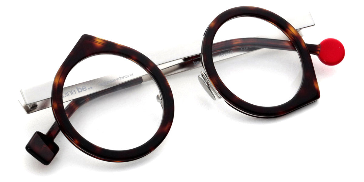 Sabine Be® Be Yoon SB Be Yoon 666 43 - Shiny Cherry Tortoiseshell / Polished Palladium Eyeglasses