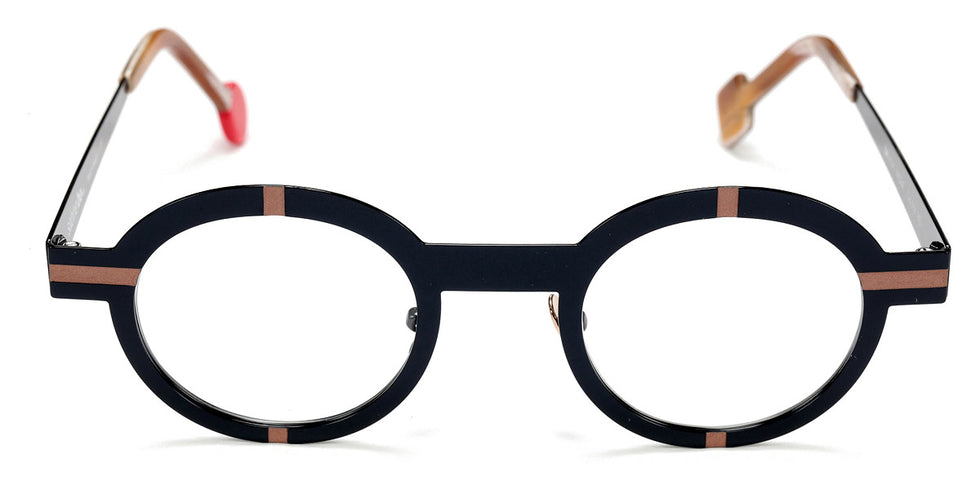 Sabine Be® Be Zinzin Sun SB Be Zinzin Sun 419 44 - Shiny Midnight Blue / Satin Rose Gold Sunglasses