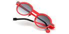 Sabine Be® Be Zinzin Sun SB Be Zinzin Sun 428 44 - Satin Neon Orange / Satin Ruthenium Sunglasses