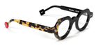 Sabine Be® Be Zoulou SB Be Zoulou 760 43 - Shiny Black / Shiny Tokyo Tortoise Eyeglasses