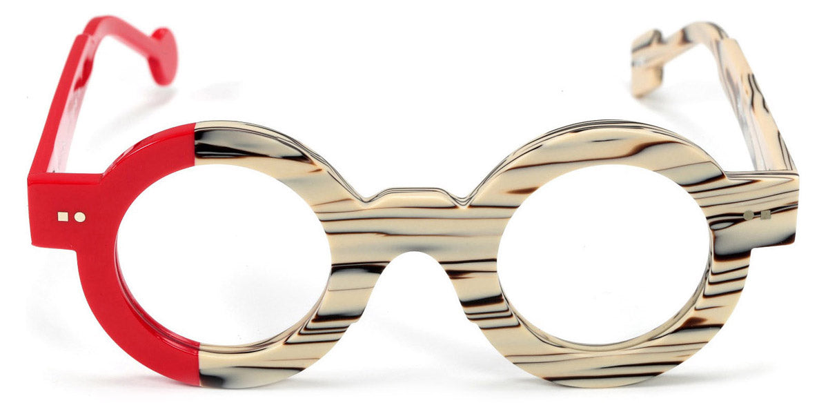 Sabine Be® Be Zozo SB Be Zozo 745 41 - Vanilla Choco Matte / Shiny Red Eyeglasses