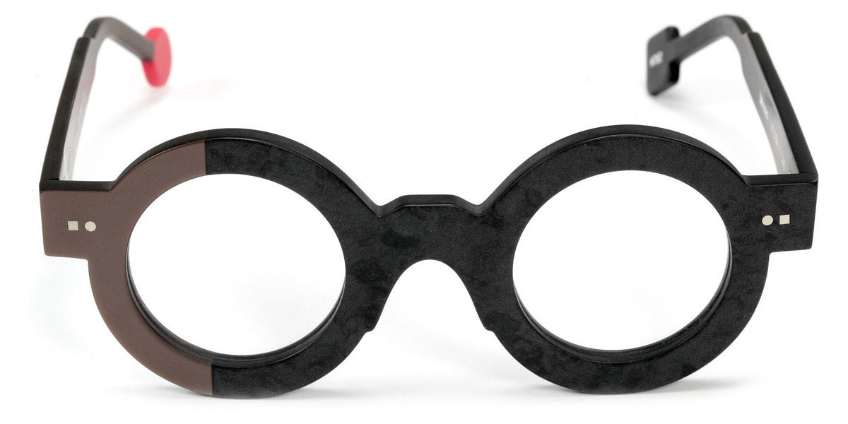 Sabine Be® Be Zozo SB Be Zozo 752 41 - Matte Marbled Slate Gray / Matte Iced Brown Eyeglasses