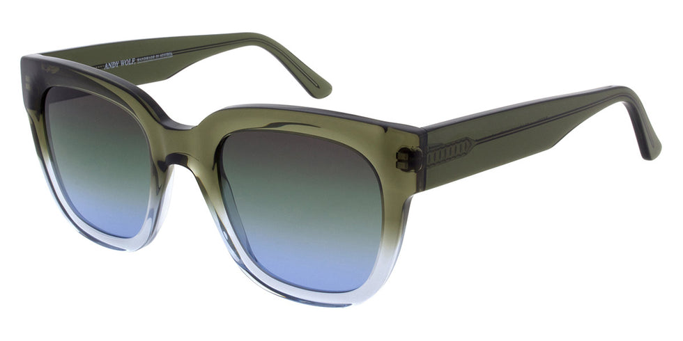 Andy Wolf® Beech Sun ANW Beech Sun 08 51 - Green/Blue 08 Sunglasses