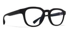 Mykita® BELLIS MYK BELLIS MD1 Pitch Black 49 - MD1 Pitch Black Eyeglasses