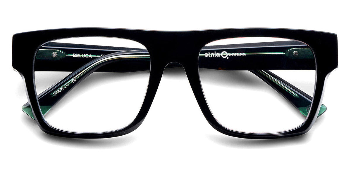 Etnia Barcelona® BELUGA 5 BELUGA 53O BKGR - BKGR Black/Green Eyeglasses