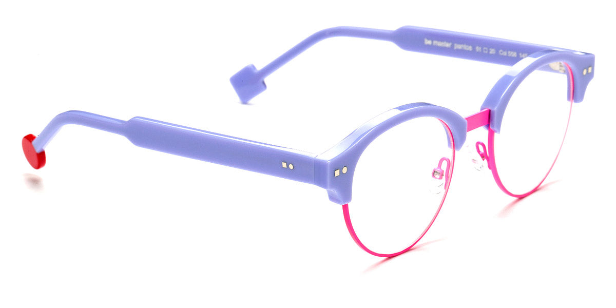 Sabine Be® Be Master Pantos SB Be Master Pantos 558 51 - Shiny Lavender / Satin Neon Pink Eyeglasses