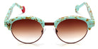 Sabine Be® Be Master Pantos Sun SB Be Master Pantos Sun 556 51 - Matte Marbled Turquoise / Shiny Camel Sunglasses