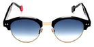 Sabine Be® Be Master Pantos Sun SB Be Master Pantos Sun 561 51 - Shiny Midnight Blue / Polished Rose Gold Sunglasses