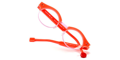 Sabine Be® Be Master Round SB Be Master Round 549 45 - Shiny Neon Miami Orange / Satin Baby Pink Eyeglasses