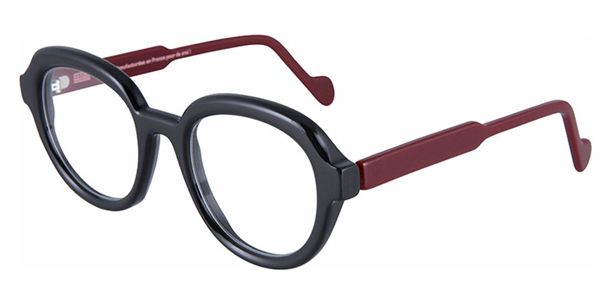 NaoNed® Berlineg NAO Berlineg 2406 50 - 2406 Upcycling Black / Solid Burgundy Eyeglasses
