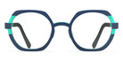 Blackfin® BIARRITZ BLF BIARRITZ 1617 49 - Galaxy Blue/Emerald Green Eyeglasses