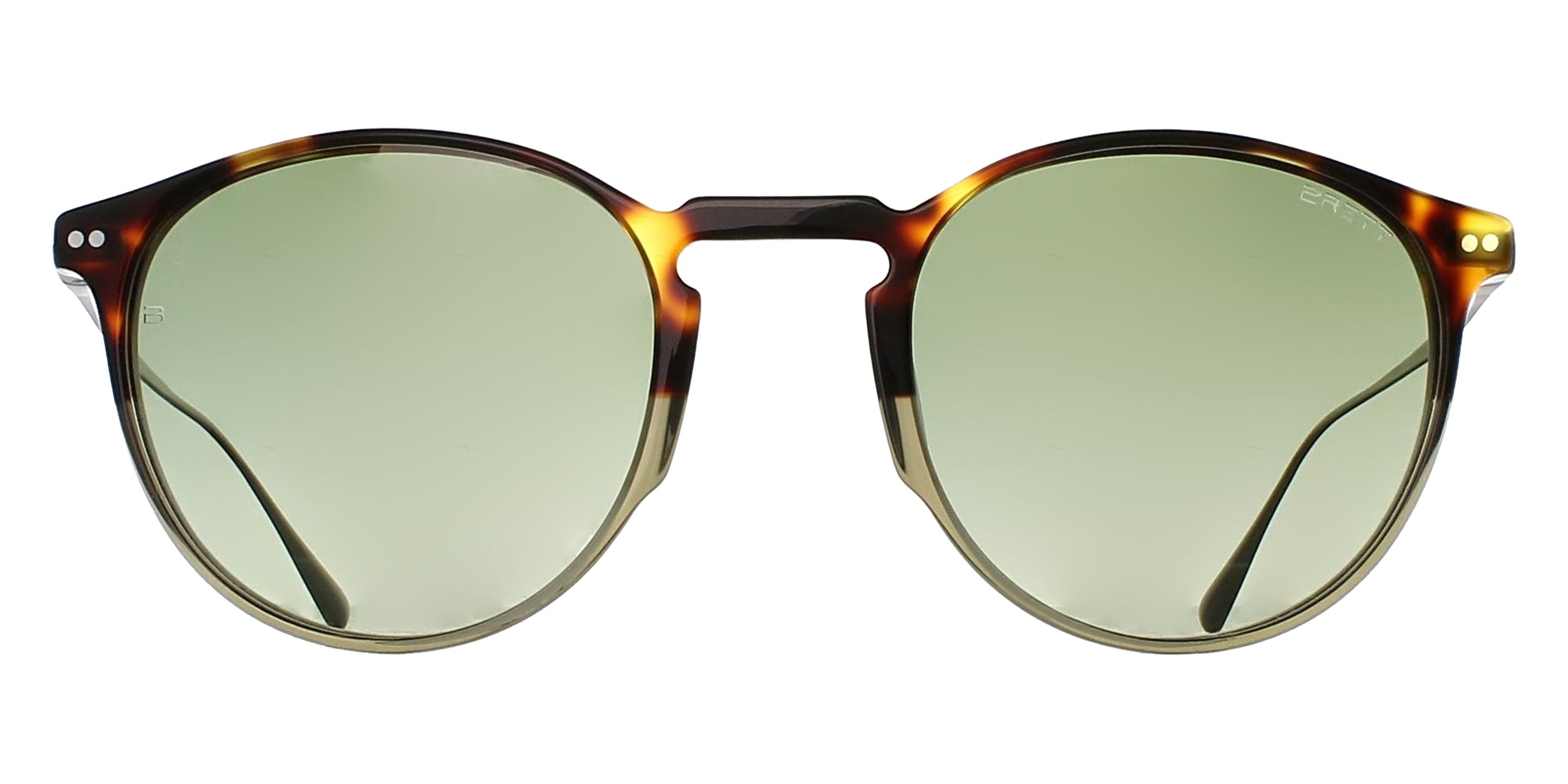 Brett® BIG MILES SUN BRTT BIG MILES SUN-C13-ST 51 - Khaki Gradient Tortoise/Silver - C13