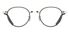 Blackfin® BIG SUR BLF BIG SUR 1578 45 - Light Gold/Blackfin Black Rims Eyeglasses