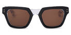 Blake Kuwahara® BK1027 SUN BLK BK1027 SUN BLACK CRYSTAL 49 - Black Crystal Sunglasses