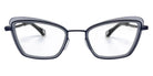 Blake Kuwahara® BK1015 BLK BK1015 EGGLPLANT 49 - EGGLPLANT Eyeglasses