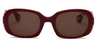 Blake Kuwahara® BK1023 SUN BLK BK1023 SUN RED 52 - RED Sunglasses