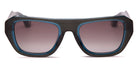 Blake Kuwahara® BK1033 SUN BLK BK1033 SUN TURQUOISE 52 - Turquoise Sunglasses