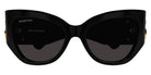 Balenciaga® BB0322S BL BB0322S 002 55 - Black / Gray Lenses 