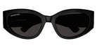 Balenciaga® BB0324SK BL BB0324SK 001 55 - Black / Gray 
