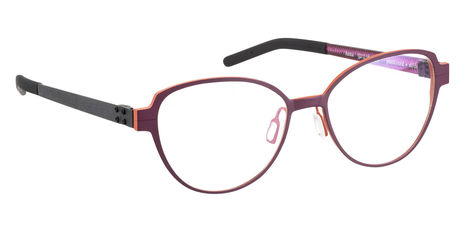 BLAC® ANNA Eyeglasses - PUNCH-CORAL