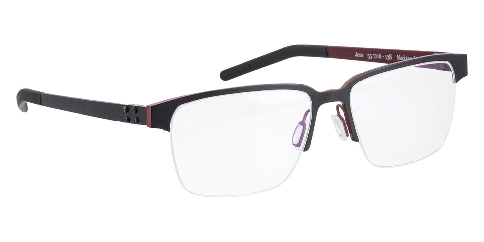 BLAC® JENS Eyeglasses - BLACK-SCARLET