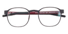 BLAC® JONAS Eyeglasses - BLACK-SCARLET