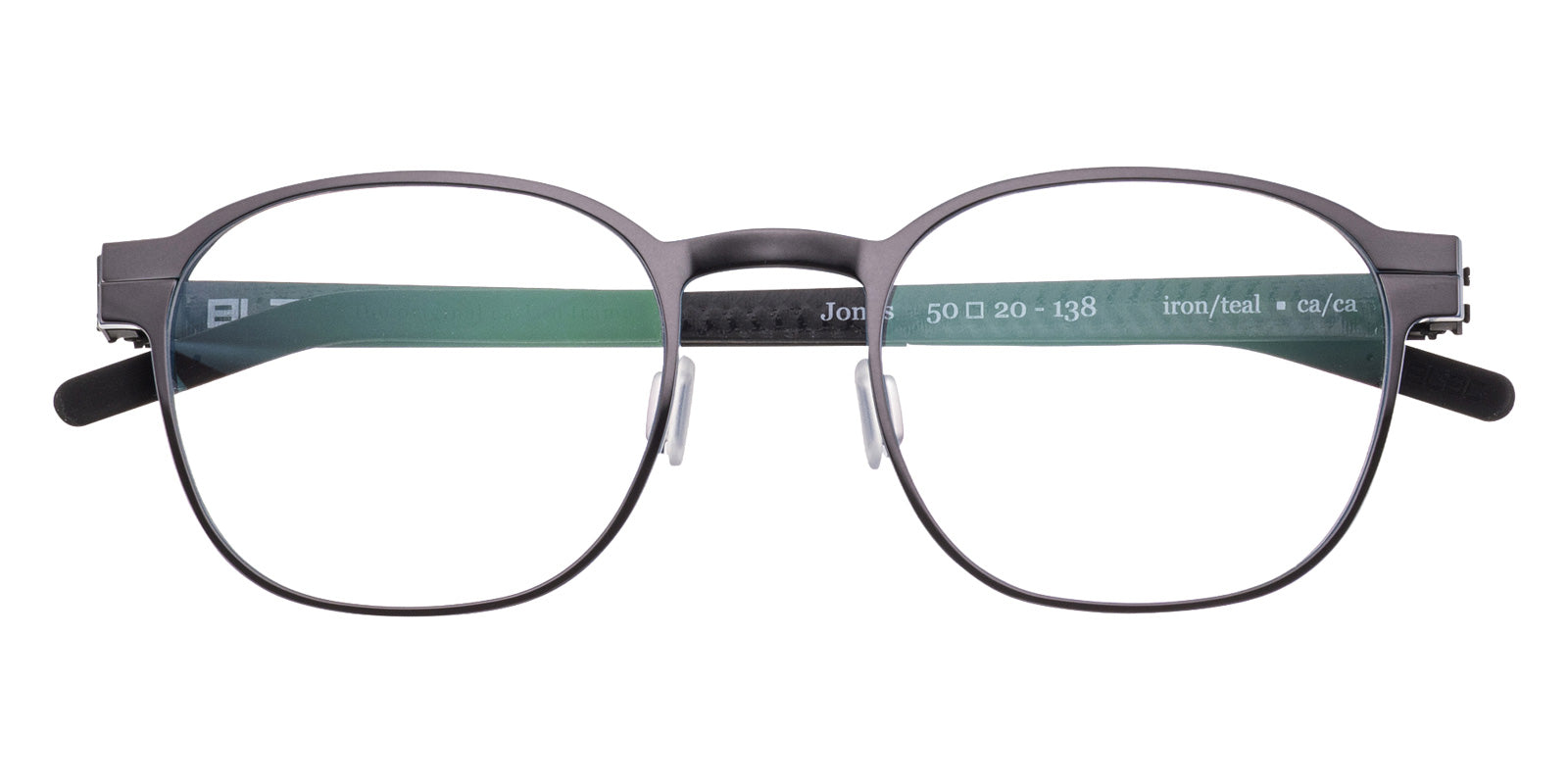 BLAC® JONAS Eyeglasses - IRON-TEAL