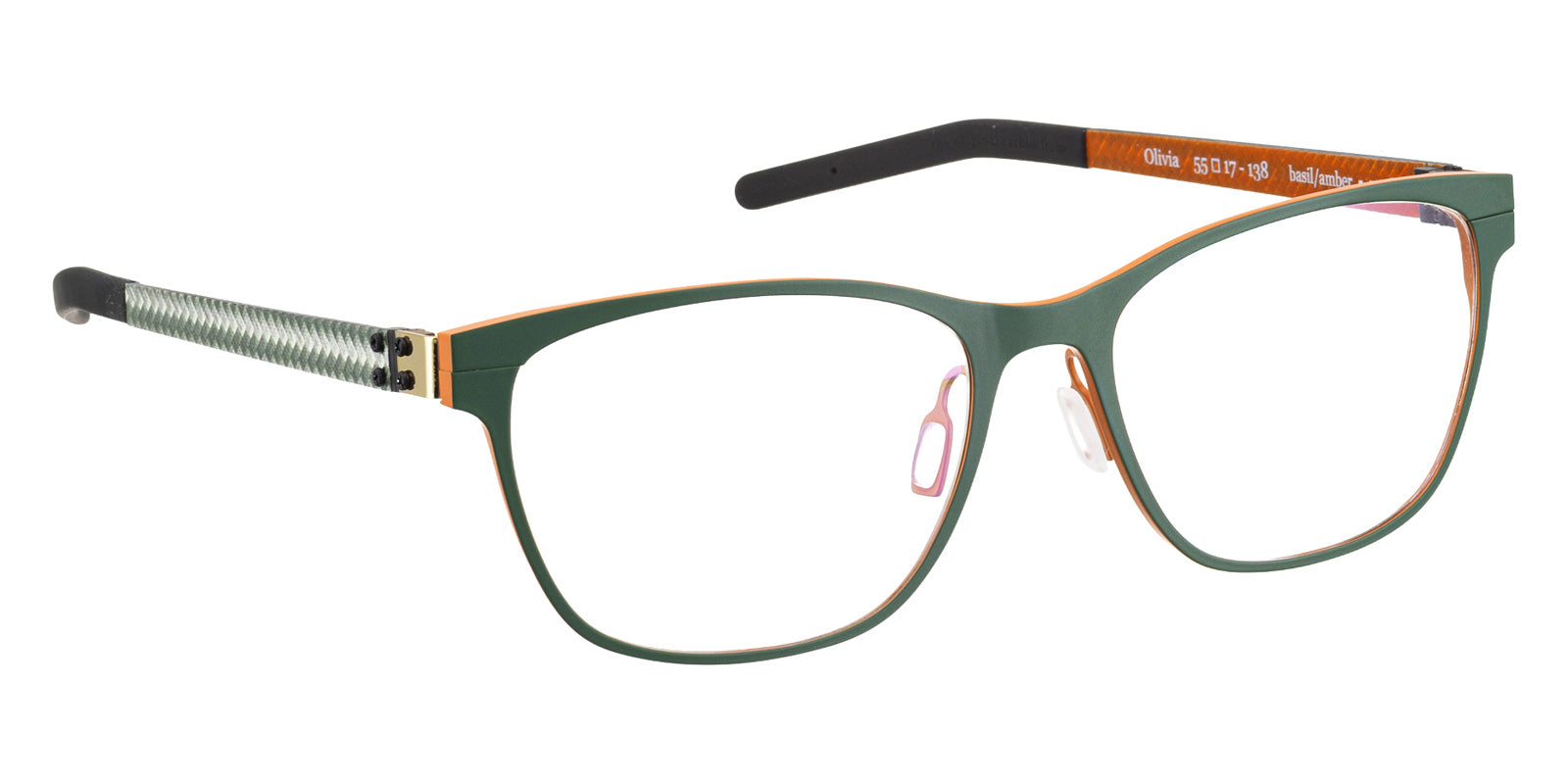 BLAC® OLIVIA Eyeglasses - BASIL-AMBER
