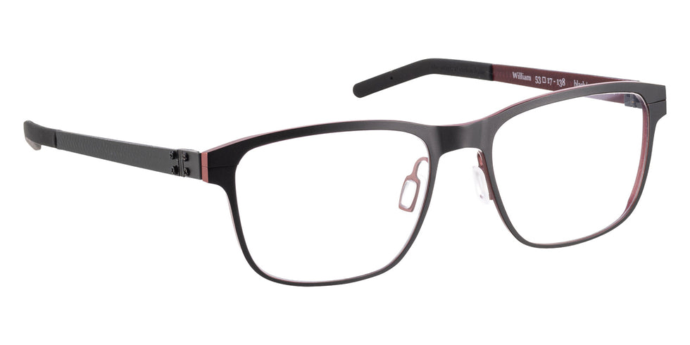 BLAC® WILLIAM Eyeglasses - BLACK-SCARLET