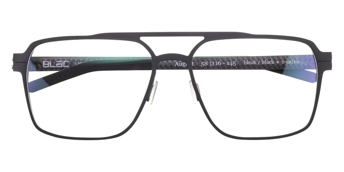 Blac® August Eyeglasses - Black / Black
